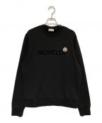 MONCLERモンクレール）の古着「MAGLIA GIROCOLLO クルーネックスウェット」｜ブラック