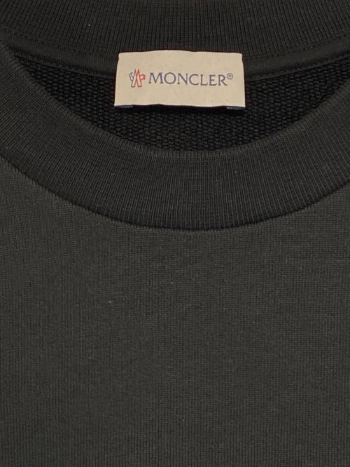MONCLER（モンクレール）MONCLER (モンクレール)  MAGLIA GIROCOLLO クルーネックスウェット ブラック サイズ:Sの古着・服飾アイテム