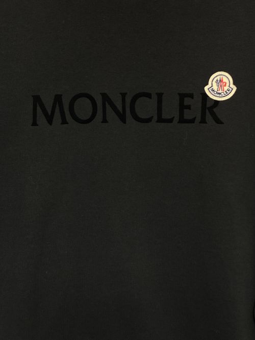 MONCLER（モンクレール）MONCLER (モンクレール)  MAGLIA GIROCOLLO クルーネックスウェット ブラック サイズ:Sの古着・服飾アイテム