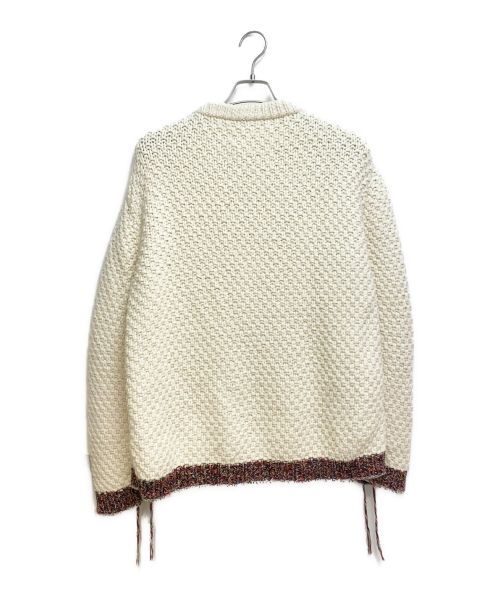 Maison Margiela（メゾンマルジェラ）Maison Margiela (メゾンマルジェラ) ケーブルニット ベージュ サイズ:Mの古着・服飾アイテム