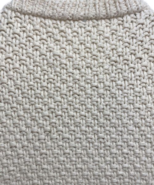 Maison Margiela（メゾンマルジェラ）Maison Margiela (メゾンマルジェラ) ケーブルニット ベージュ サイズ:Mの古着・服飾アイテム