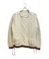 Maison Margiela（メゾンマルジェラ）の古着「ケーブルニット」｜ベージュ