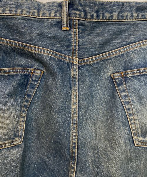 A.PRESSE（アプレッセ）A.PRESSE (アプレッセ) 22SS Washed Denim Wide Pants インディゴ サイズ:W34の古着・服飾アイテム