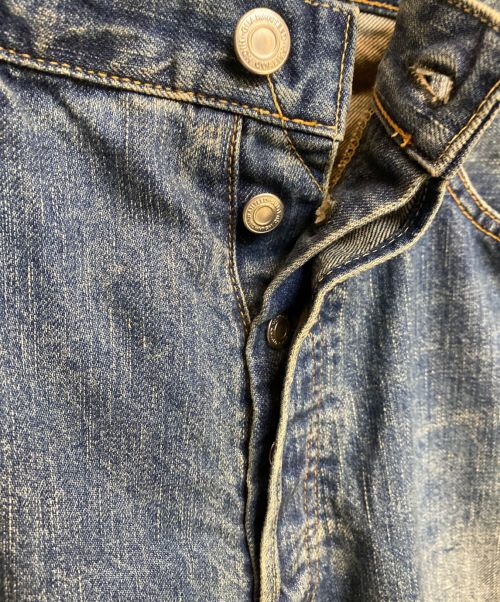 A.PRESSE（アプレッセ）A.PRESSE (アプレッセ) 22SS Washed Denim Wide Pants インディゴ サイズ:W34の古着・服飾アイテム