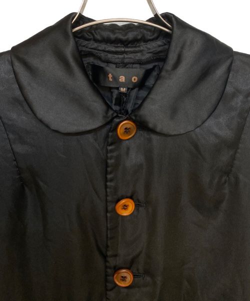 TAO（タオ）TAO (タオ) 23AW ラウンドカラーショートジャケット ブラック サイズ:Mの古着・服飾アイテム