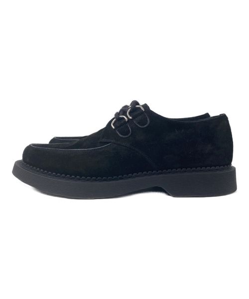 Saint Laurent Paris（サンローランパリ）Saint Laurent Paris (サンローランパリ) テディダービースエードシューズ ブラック サイズ:40 1/2の古着・服飾アイテム