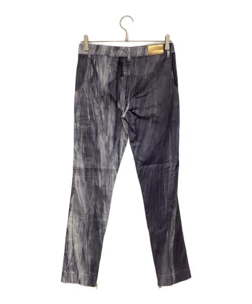 VERSACE（ヴェルサーチェ）VERSACE (ヴェルサーチェ) 総柄パンツ ネイビー サイズ:W25 未使用品の古着・服飾アイテム