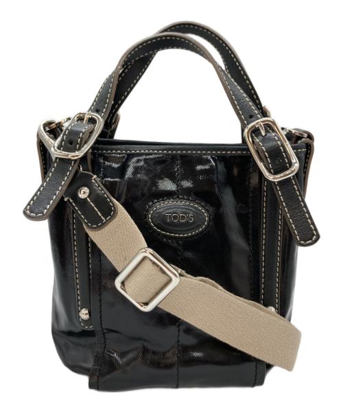 TOD'S（トッズ）TOD'S (トッズ) Gバッグ ブラックの古着・服飾アイテム