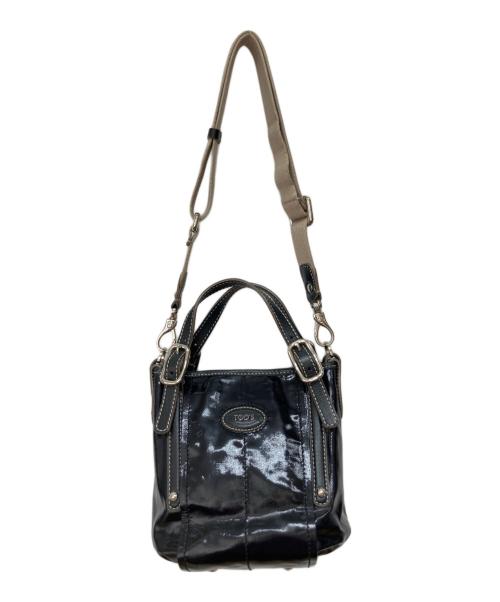 TOD'S（トッズ）TOD'S (トッズ) Gバッグ ブラックの古着・服飾アイテム