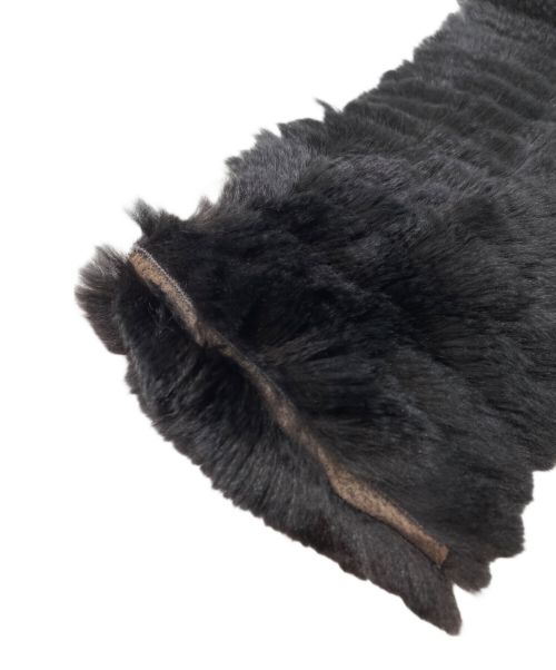 CHANEL（シャネル）CHANEL (シャネル) Orylag fur muffler（オリラグファーマフラー） ブラックの古着・服飾アイテム