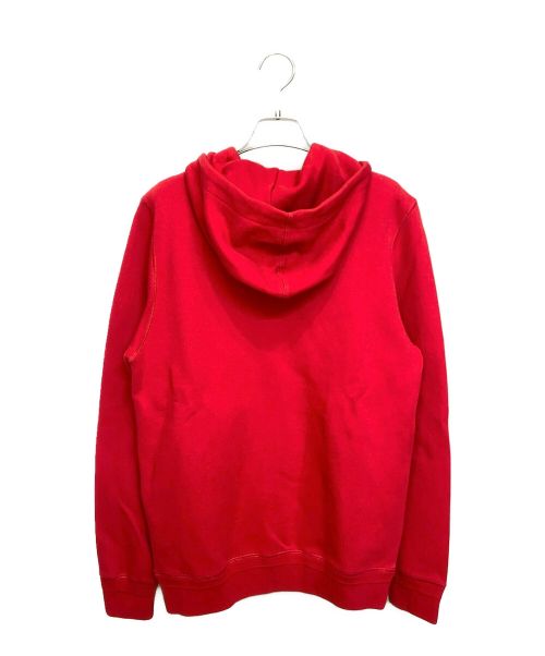 LOUIS VUITTON（ルイ ヴィトン）LOUIS VUITTON (ルイ ヴィトン) ジップアップフーディ レッド サイズ:Sの古着・服飾アイテム