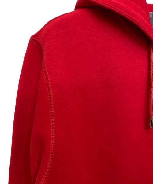 LOUIS VUITTON（ルイ ヴィトン）LOUIS VUITTON (ルイ ヴィトン) ジップアップフーディ レッド サイズ:Sの古着・服飾アイテム