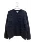 BOTTEGA VENETA（ボッテガベネタ）の古着「22AW ロゴデザインニット」｜グレー