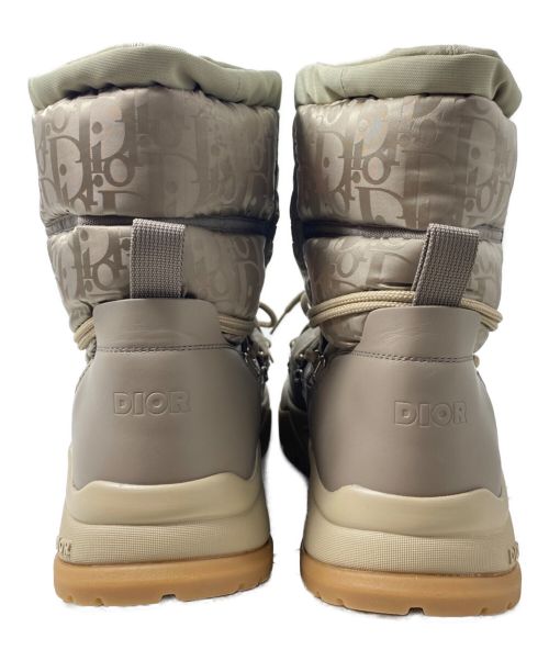 Christian Dior（クリスチャン ディオール）Christian Dior (クリスチャン ディオール) OBLIQUE スノーブーツ ベージュ サイズ:44 1/2の古着・服飾アイテム