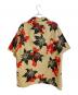 PRADA (プラダ) 23SS フラワーオープンカラーシャツ ベージュ サイズ:L：50000円