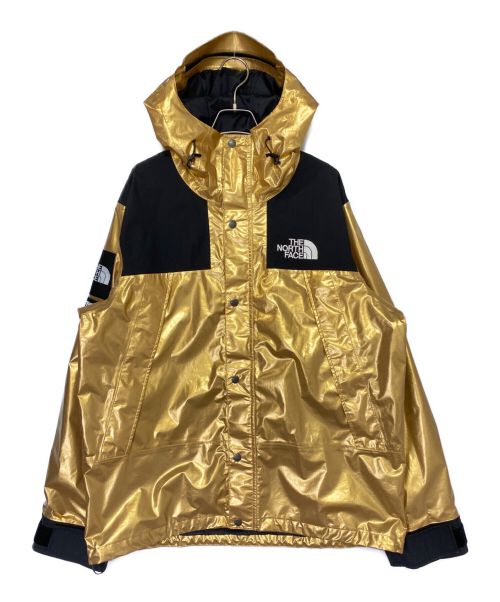 SUPREME（シュプリーム）SUPREME (シュプリーム) THE NORTH FACE (ザ ノース フェイス) METALLIC MOUNTAIN JACKET ゴールド サイズ:Lの古着・服飾アイテム