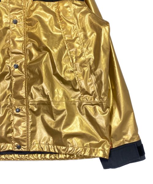 SUPREME（シュプリーム）SUPREME (シュプリーム) THE NORTH FACE (ザ ノース フェイス) METALLIC MOUNTAIN JACKET ゴールド サイズ:Lの古着・服飾アイテム