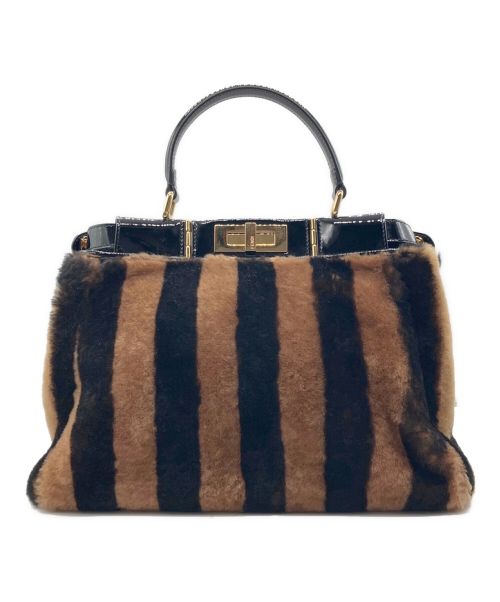 FENDI（フェンディ）FENDI (フェンディ) ピーカブー レギュラー ペカンの古着・服飾アイテム