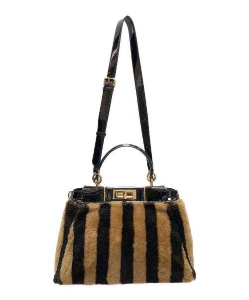 FENDI（フェンディ）FENDI (フェンディ) ピーカブー レギュラー ペカンの古着・服飾アイテム