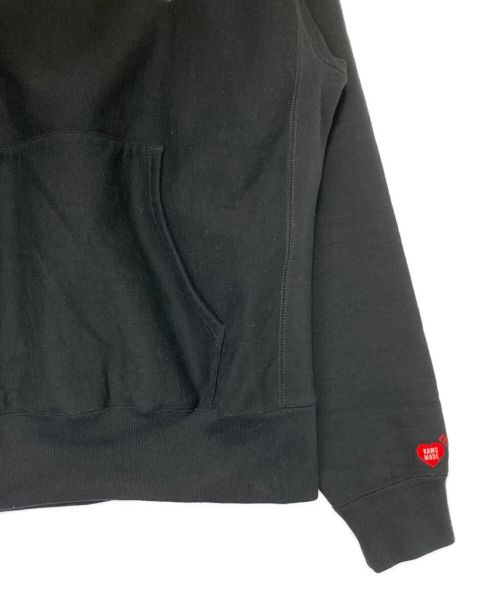 HUMAN MADE（ヒューマンメイド）HUMAN MADE (ヒューマンメイド) KAWS (カウズ) HOODIE ブラック サイズ:Lの古着・服飾アイテム