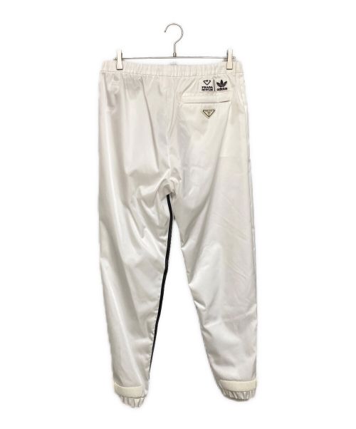 PRADA（プラダ）PRADA (プラダ) adidas (アディダス) Re nylonトラックパンツ ホワイト サイズ:Mの古着・服飾アイテム