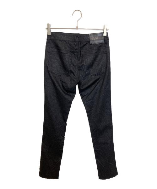 GUCCI（グッチ）GUCCI (グッチ) ラメパンツ ネイビー サイズ:36 未使用品の古着・服飾アイテム