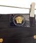 中古・古着 VERSACE (ヴェルサーチェ) スタッズパンツ ブラック サイズ:W25：5000円