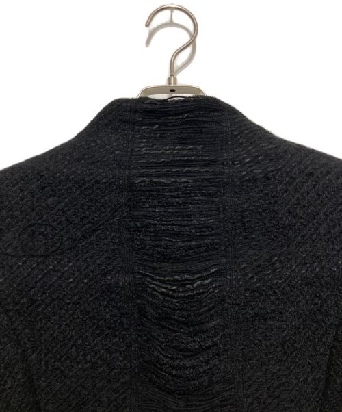 ESCADA（エスカーダ）ESCADA (エスカーダ) フリンジジャケット ブラック サイズ:SIZE32の古着・服飾アイテム