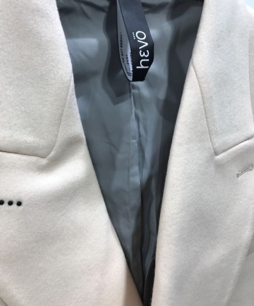 HEVO（イーヴォ）HEVO (イーヴォ) チェスターコート ベージュ サイズ:48の古着・服飾アイテム