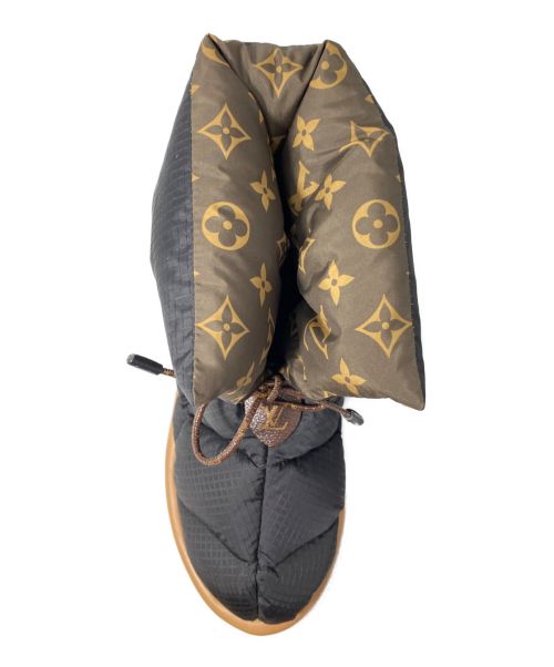 LOUIS VUITTON（ルイ ヴィトン）LOUIS VUITTON (ルイ ヴィトン) ピローライン アンクルブーツ ブラック サイズ:37の古着・服飾アイテム