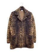 Saint Laurent Parisサンローランパリ）の古着「レオパードファーコート」｜ブラウン×ブラック