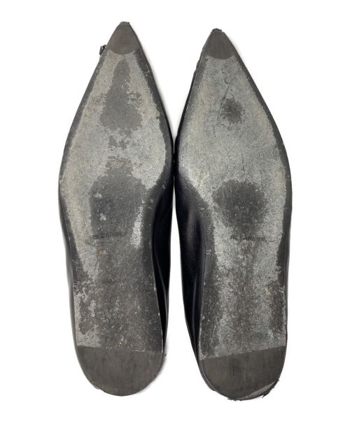 JIL SANDER（ジルサンダー）JIL SANDER (ジルサンダー) バレリーナ ブラック サイズ:37の古着・服飾アイテム