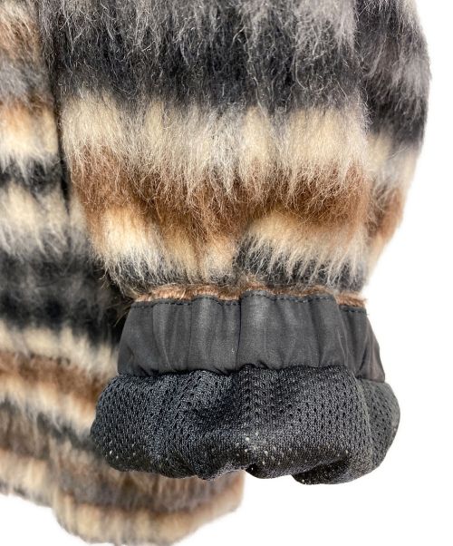 JUNYA WATANABE MAN（ジュンヤワタナベマン）JUNYA WATANABE MAN (ジュンヤワタナベマン) 22AW テクスチャードシャツジャケット カーキ×ブラウン サイズ:Sの古着・服飾アイテム
