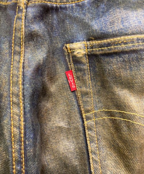 JUNYA WATANABE MAN（ジュンヤワタナベマン）JUNYA WATANABE MAN (ジュンヤワタナベマン) LEVI'S (リーバイス) Berberjin (ベルベルジン) 23SS 綿ツイルプリントデニムパンツ インディゴ サイズ:Sの古着・服飾アイテム