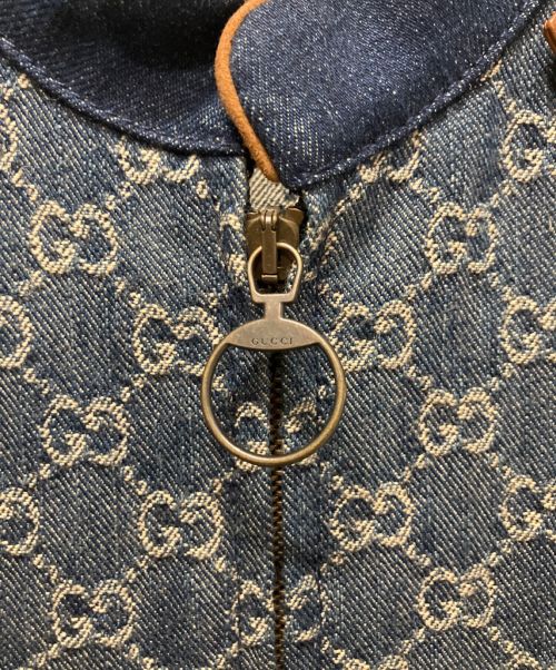 GUCCI（グッチ）GUCCI (グッチ) デニムドレス ブルー サイズ:36の古着・服飾アイテム