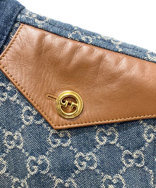 GUCCI（グッチ）GUCCI (グッチ) デニムドレス ブルー サイズ:36の古着・服飾アイテム