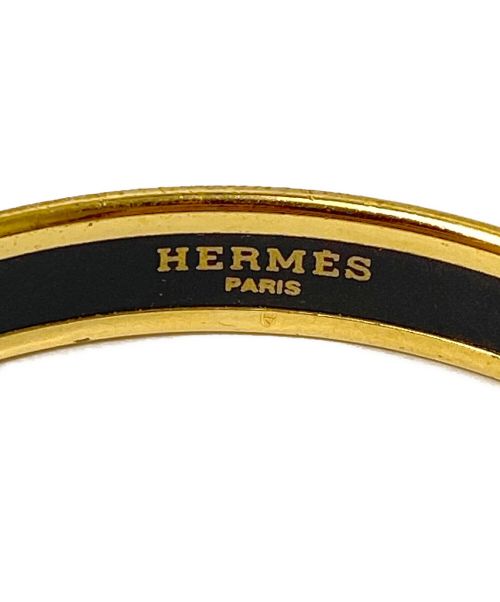 HERMES（エルメス）HERMES (エルメス) Email Bangle (エマイユバングル) ブルーの古着・服飾アイテム