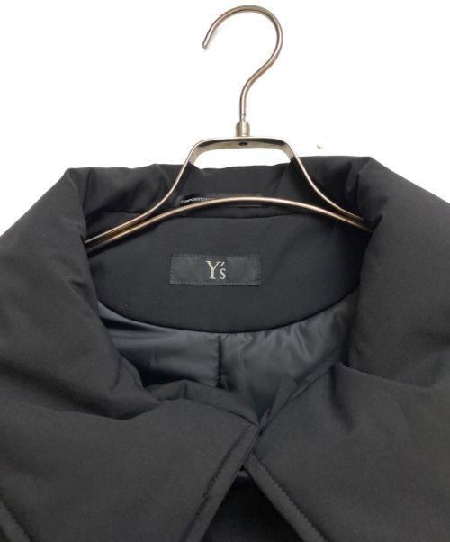 Y's（ワイズ）Y's (ワイズ) 23-24AW TYPEWRITER POLYESTER CAPE COAT（タイプライターポリエステルケープコート） ブラック サイズ:1の古着・服飾アイテム