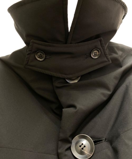 Y's（ワイズ）Y's (ワイズ) 23-24AW TYPEWRITER POLYESTER CAPE COAT（タイプライターポリエステルケープコート） ブラック サイズ:1の古着・服飾アイテム