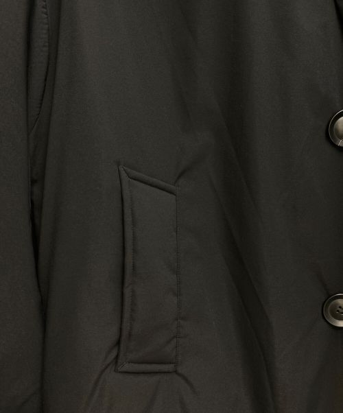 Y's（ワイズ）Y's (ワイズ) 23-24AW TYPEWRITER POLYESTER CAPE COAT（タイプライターポリエステルケープコート） ブラック サイズ:1の古着・服飾アイテム
