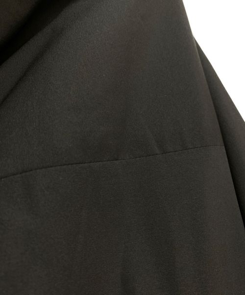 Y's（ワイズ）Y's (ワイズ) 23-24AW TYPEWRITER POLYESTER CAPE COAT（タイプライターポリエステルケープコート） ブラック サイズ:1の古着・服飾アイテム