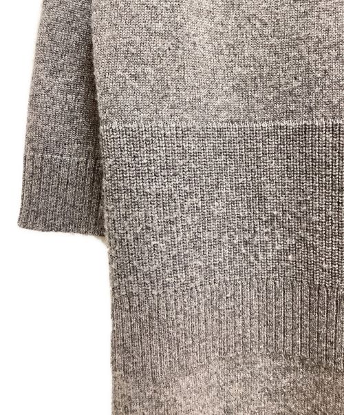 HERMES（エルメス）HERMES (エルメス) カシミヤチュニック グレー サイズ:38の古着・服飾アイテム