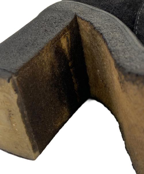 CHANEL（シャネル）CHANEL (シャネル) ダブルココ スウェードショートブーツ ブラック サイズ:36の古着・服飾アイテム