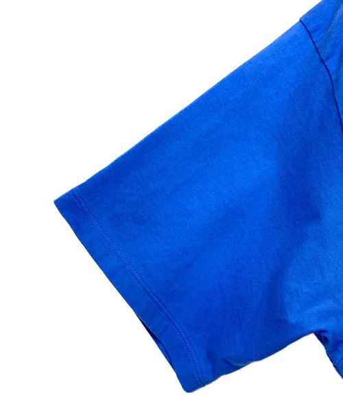 CELINE（セリーヌ）CELINE (セリーヌ) ルーズロゴプリントTシャツ ロイヤルブルー サイズ:Sの古着・服飾アイテム