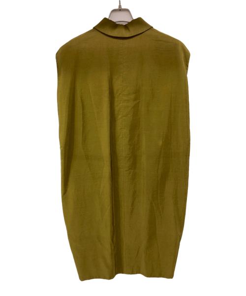 LANVIN（ランバン）LANVIN (ランバン) ブラウスワンピース グリーン サイズ:34の古着・服飾アイテム