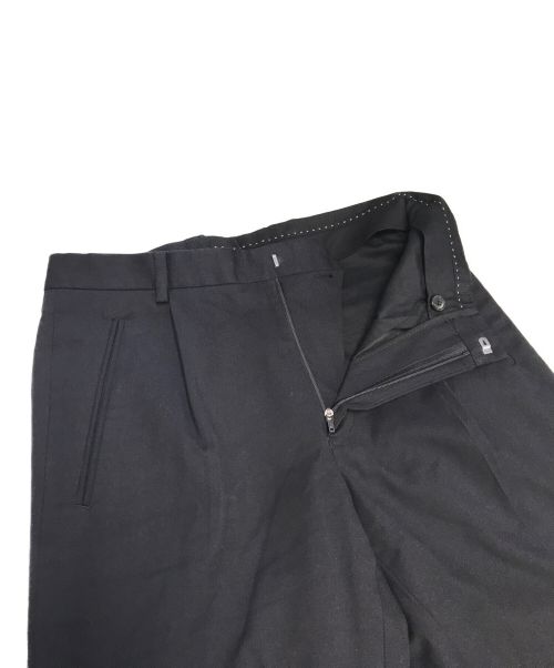 DRIES VAN NOTEN（ドリスヴァンノッテン）DRIES VAN NOTEN (ドリスヴァンノッテン) スラックス ブラック サイズ:44の古着・服飾アイテム