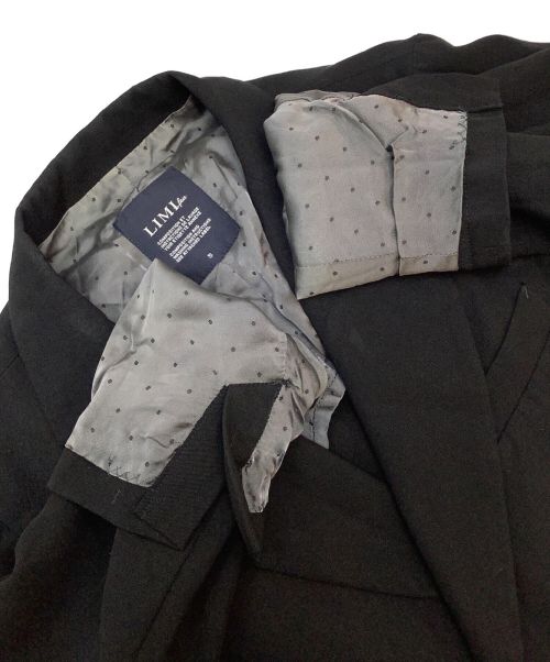 LIMI feu（リミフゥ）LIMI feu (リミフゥ) ウールギャバジンショートジャケット ブラック サイズ:Sの古着・服飾アイテム