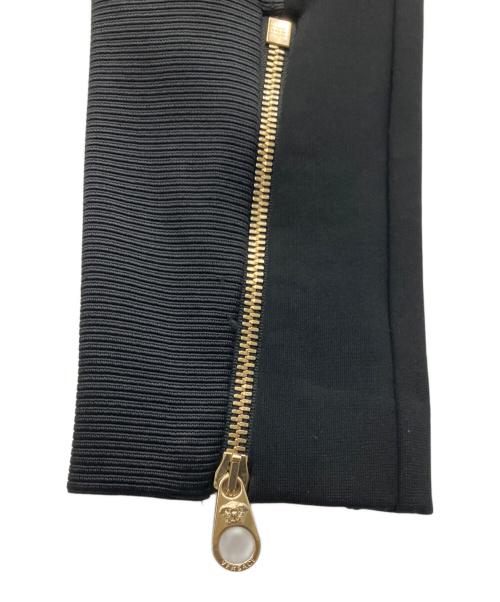 VERSACE（ヴェルサーチェ）VERSACE (ヴェルサーチェ) ストレッチパンツ ブラック サイズ:SIZE40の古着・服飾アイテム