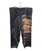 Yohji Yamamoto pour hommeヨウジヤマモト プールオム）の古着「20SS 変形片玉PプリントP」｜ブラック