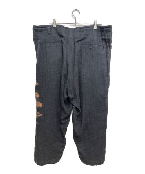 Yohji Yamamoto pour homme（ヨウジヤマモト プールオム）Yohji Yamamoto pour homme (ヨウジヤマモト プールオム) 20SS 変形片玉PプリントP ブラック サイズ:2の古着・服飾アイテム